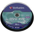 DVD-RW Verbatim    10 Units Black 4,7 GB 4x (10 Units)