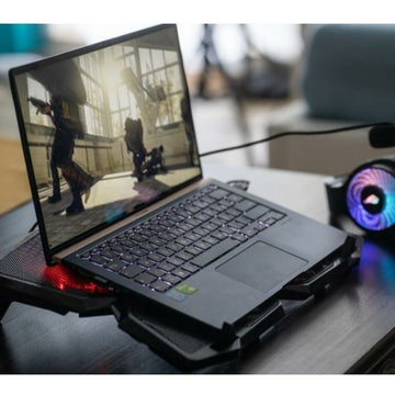 Gaming Cooling Base for a Laptop Verbatim Surefire Bora Black