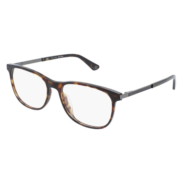 Men' Spectacle frame Police VPLA45-570722 Brown ø 57 mm