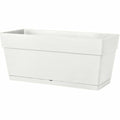 Planter Deroma White 35 x 79 x 35 cm 75 L