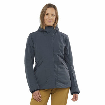 Ski Jacket Salomon Snow Rebel Lady Grey