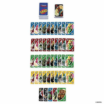 Card Game Mattel UNO Spiderman