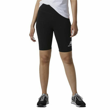 Sport leggings for Women New Balance Essentials Stacked Fitted Black