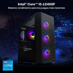 Desktop PC PcCom Intel Core i5-12400F 32 GB RAM 1 TB SSD Nvidia Geforce RTX 4060