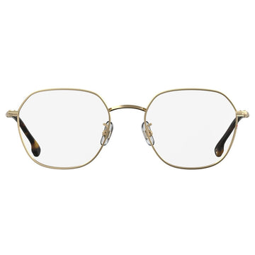 Unisex' Spectacle frame Carrera CARRERA-180-F-J5G Gold Ø 50 mm