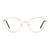 Spectacle frame Missoni MMI-0111-TN-J5G Gold Ø 50 mm