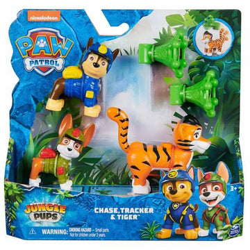 Playset The Paw Patrol Jungle (4 Units)