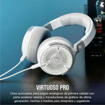 Headphones with Microphone Corsair Virtuoso Pro White