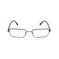 Unisex' Spectacle frame Ermenegildo Zegna VZ3186-0SBY Red Ø 53 mm