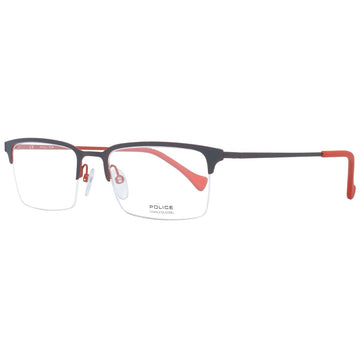 Men' Spectacle frame Police VPL290-5301HG Grey Ø 53 mm