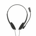 Headphones with Microphone Trust 21665 Black