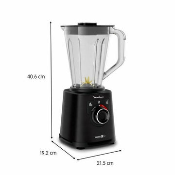 Cup Blender Moulinex LM88A810 Black 1200 W 1,5 L 2 L