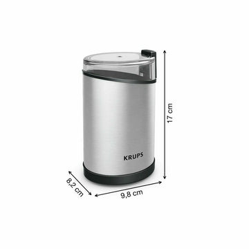 Spice Grinder Krups GX204D10 Silver 200 W 85 g