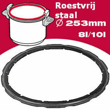 Fissler pan gasket SEB Ø 25,3 cm Metal Stainless steel