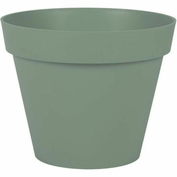 Plant pot EDA Tuscany 30 x 26 cm Green Plastic Circular