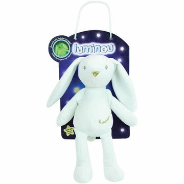 Fluffy toy Jemini Luminou White Rabbit 20 cm