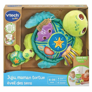 Fluffy toy Vtech Baby  Juju, Mother Turtle  + 6 Months Recycled Musical