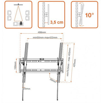 TV Mount METRONIC 451064 35 kg