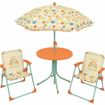 Table set with chairs Fun House Fruity's Ø 46 cm Children's