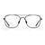 Men' Spectacle frame Vuarnet VL18200001 Black Ø 55 mm