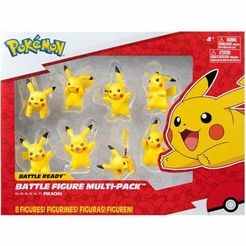 Ensemble de Figurines Pokémon Battle Ready! Pikachu