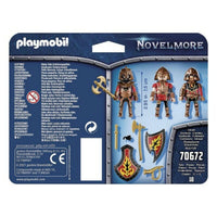 Set of Figures Novelmore Fire Knigths Playmobil 70672 (18 pcs)