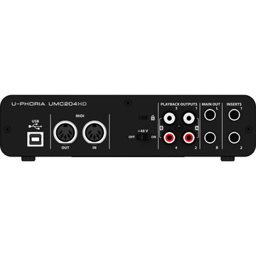 Audio interface Behringer UMC204HD