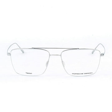 Men'Spectacle frame Porsche Design P8381-C-57 ø 57 mm Silver