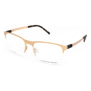 Monture de Lunettes Homme Porsche P8322-B Doré (ø 54 mm)