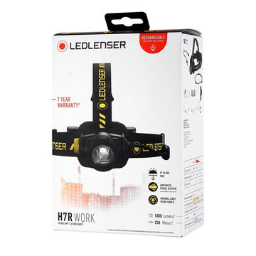 LED Head Torch Ledlenser 502195 Black 1000 Lm