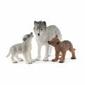 Set of Wild Animals Schleich   Plastic Wolf