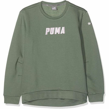 Children’s Sweatshirt Puma Style White Olive