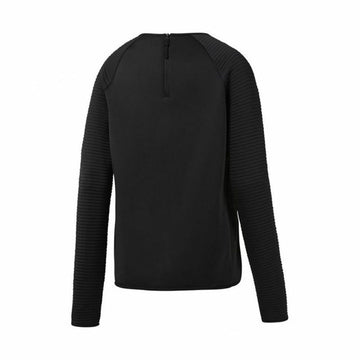 Women’s Long Sleeve T-Shirt Reebok Thermowarm Deltapeak Black