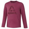 Women’s Long Sleeve T-Shirt Reebok Essentials Purple