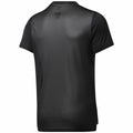 Herren Kurzarm-T-Shirt Reebok Workout Ready Tech Schwarz