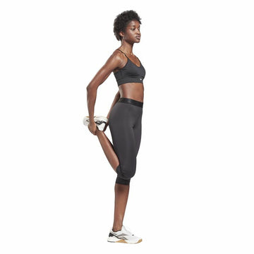 Sport leggings for Women Reebok Capri Night Black