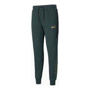 Long Sports Trousers Puma Winterized Black Men