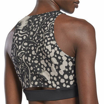 Sports Bra Reebok Modern Safari Black