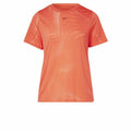 Women’s Short Sleeve T-Shirt Reebok Burnout Orange