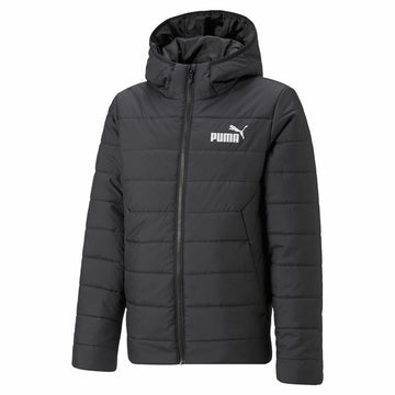 Children's Sports Jacket Puma Essodeddded Black