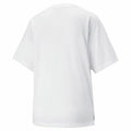 Women’s Short Sleeve T-Shirt Puma Modernoversi White