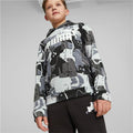 Children’s Hoodie Puma Essentials+ Street Art Black Grey