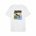 Men’s Short Sleeve T-Shirt Puma GRAPHICS Summer White