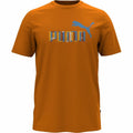 Men’s Short Sleeve T-Shirt Puma Daily 3.0 Dark Orange