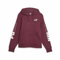 Women’s Hoodie Puma Power Colorblock Dark Red