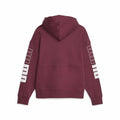 Women’s Hoodie Puma Power Colorblock Dark Red