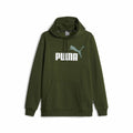 Men’s Hoodie Puma Ess+ 2 Col Big Logo Dark green