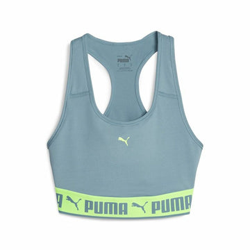 Sports Bra Puma Mid Impact Puma Stro Blue