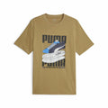 Men’s Short Sleeve T-Shirt Puma Graphiccs Sneaker Brown