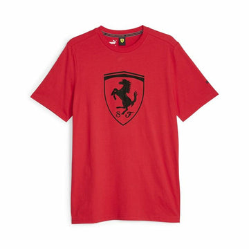 Men’s Short Sleeve T-Shirt Puma Ferrari Race Tonal B Red